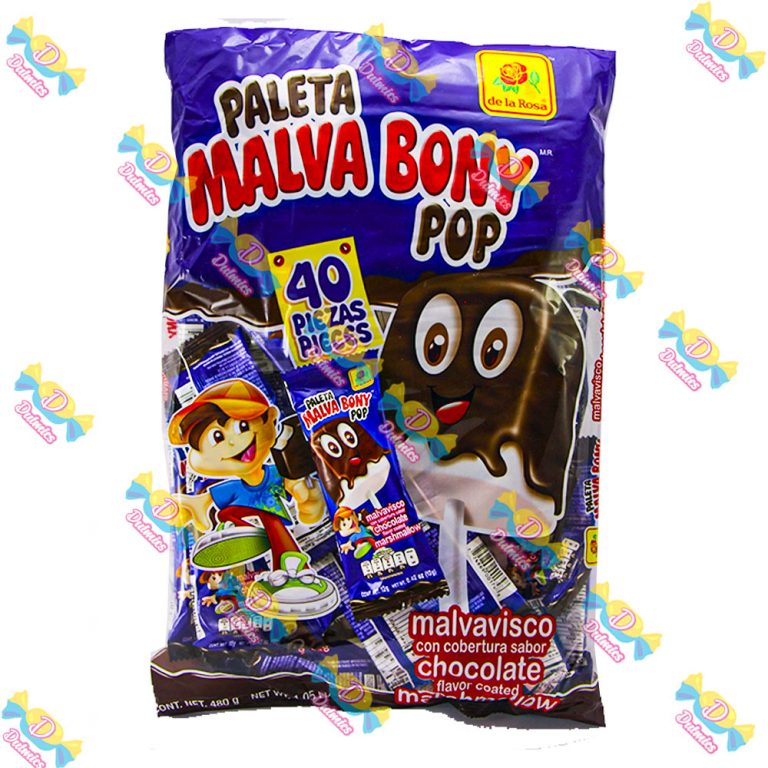 DE LA ROSA MALVAVISCO MINI MINI 50 PZS Dulmics